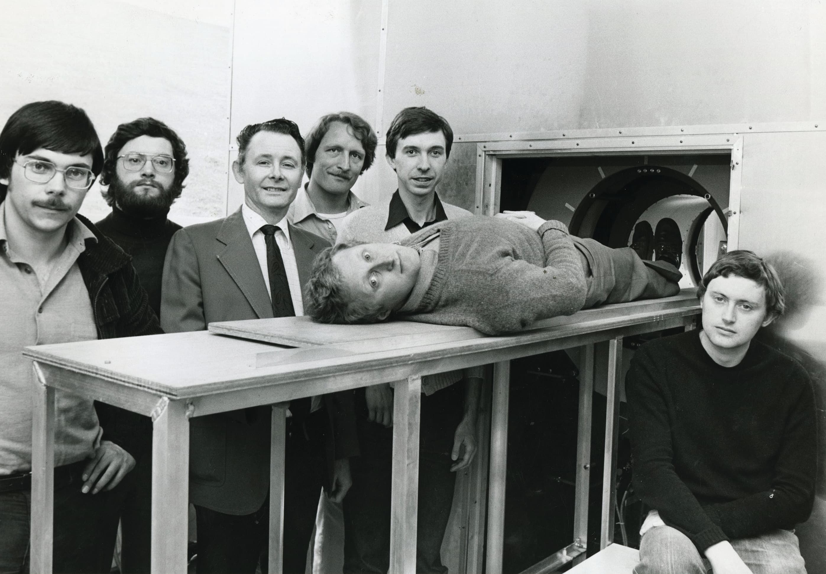 The team behind some of the first whole-body MRI scans